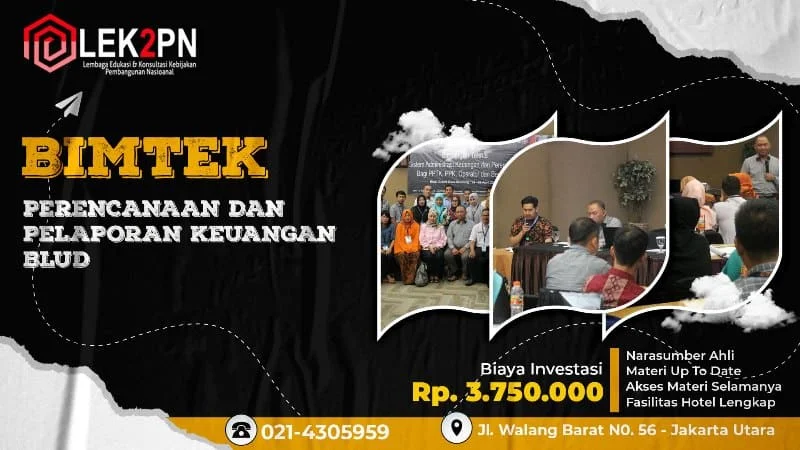 BIMTEK PERENCANAAN DAN PELAPORAN KEUANGAN BLUD