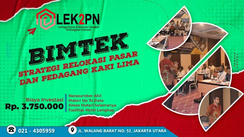BIMTEK STRATEGI RELOKASI PASAR DAN PEDAGANG KAKI LIMA