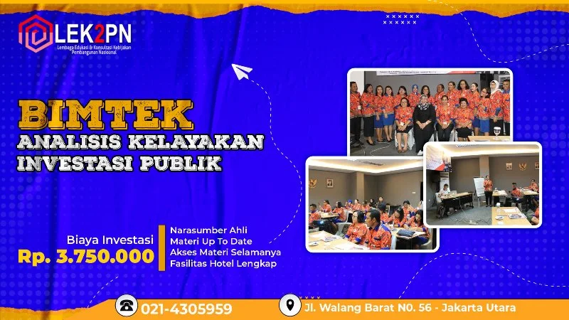 BIMTEK ANALISIS KELAYAKAN INVESTASI PUBLIK