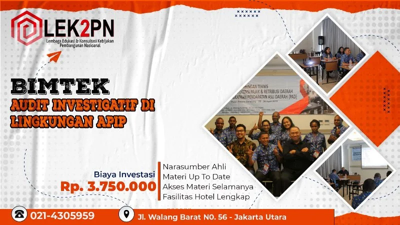 BIMTEK-AUDIT-INVESTIGATIF-DI-LINGKUNGAN-APIP BIMTEK AUDIT INVESTIGATIF DI LINGKUNGAN APIP