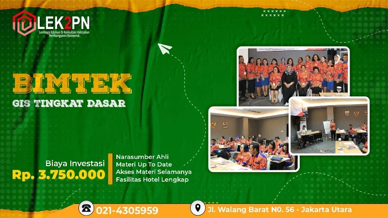 BIMTEK-GIS-TINGKAT-DASAR BIMTEK GEOGRAPHIC INFORMATION SYSTEM TINGKAT DASAR