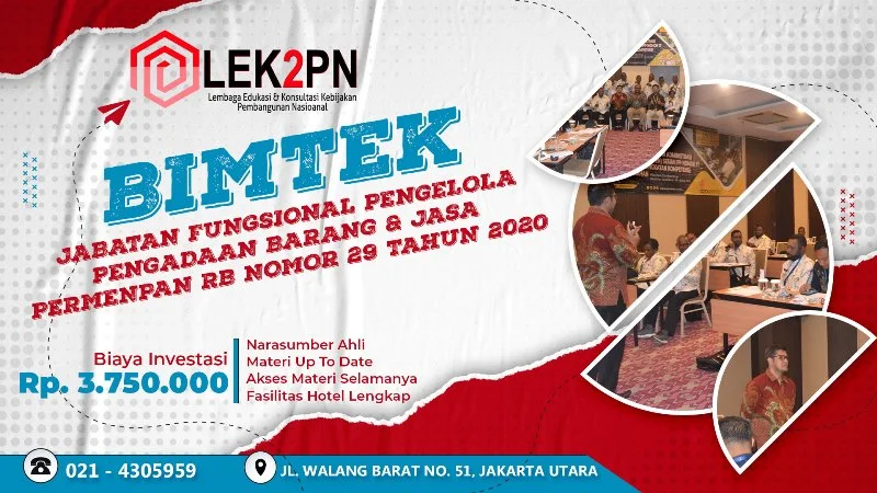 BIMTEK-JABATAN-FUNGSIONAL-PENGELOLA-PENGADAAN-BARANG-JASA-PEMERINTAH-PERMENPAN-RB-NOMOR-29-TAHUN-2020 BIMTEK JABATAN FUNGSIONAL PENGELOLA PENGADAAN BARANG/JASA PEMERINTAH PERMENPAN RB NOMOR 29 TAHUN 2020