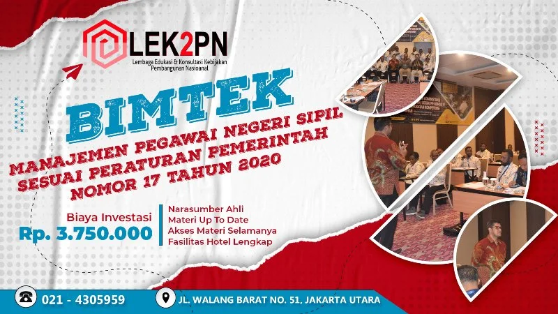 BIMTEK--MANAJEMEN-PEGAWAI-NEGERI-SIPIL-SESUAI-PERATURAN-PEMERINTAH-NOMOR-17-TAHUN-2020 BIMTEK MANAJEMEN PEGAWAI NEGERI SIPIL SESUAI PERATURAN PEMERINTAH NOMOR 17 TAHUN 2020