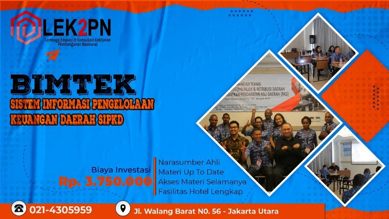 BIMTEK-SISTEM-INFORMASI-PENGELOLAAN-KEUANGAN-DAERAH-(SIPKD) BIMTEK SISTEM INFORMASI PENGELOLAAN KEUANGAN DAERAH (SIPKD)