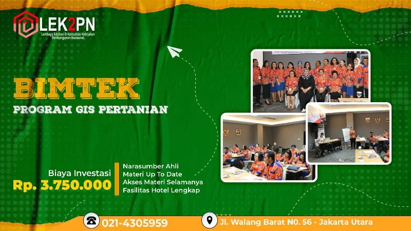 Bimtek-Program-GIS-Pertanian BIMTEK PROGRAM GIS PERTANIAN