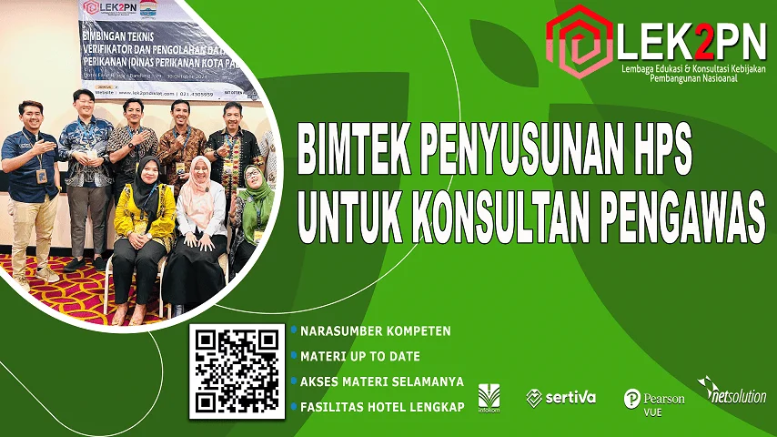 BIMTEK PENYUSUNAN HPS UNTUK KONSULTAN PENGAWAS