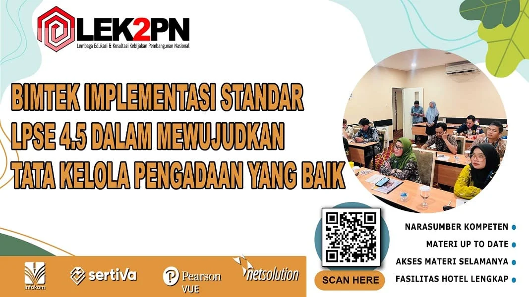 Bimtek Penerapan SPSE Versi 4.5 Transformasi Digital dalam Layanan LPSE