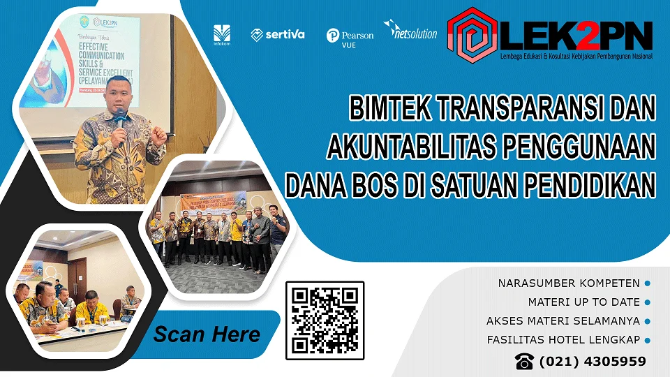 Bimtek Transparansi dan Akuntabilitas Penggunaan Dana BOS di Satuan Pendidikan