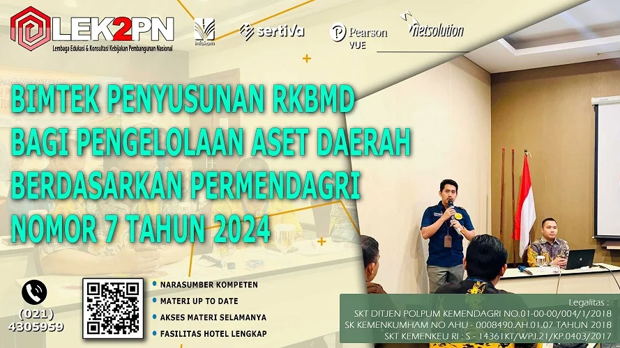 Bimtek Penyusunan RKBMD Bagi Pengelolaan Aset Daerah Berdasarkan Permendagri Nomor 7 Tahun 2024