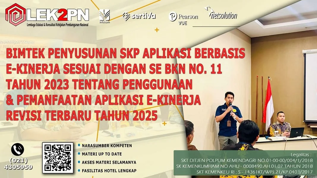 Bimtek-Penyusunan-SKP-Aplikasi-Berbasis-E-Kinerja-Sesuai-Dengan-SE-BKN-No.-11-Tahun-2023-Tentang-Penggunaan-dan-Pemanfaatan-Aplikasi-E-Kinerja-Revisi-terbaru-Tahun-2025 Bimtek Penyusunan SKP Aplikasi Berbasis E-Kinerja Sesuai Dengan SE BKN No. 11 Tahun 2023 Tentang Penggunaan dan Pemanfaatan Aplikasi E-Kinerja Revisi terbaru Tahun 2025
