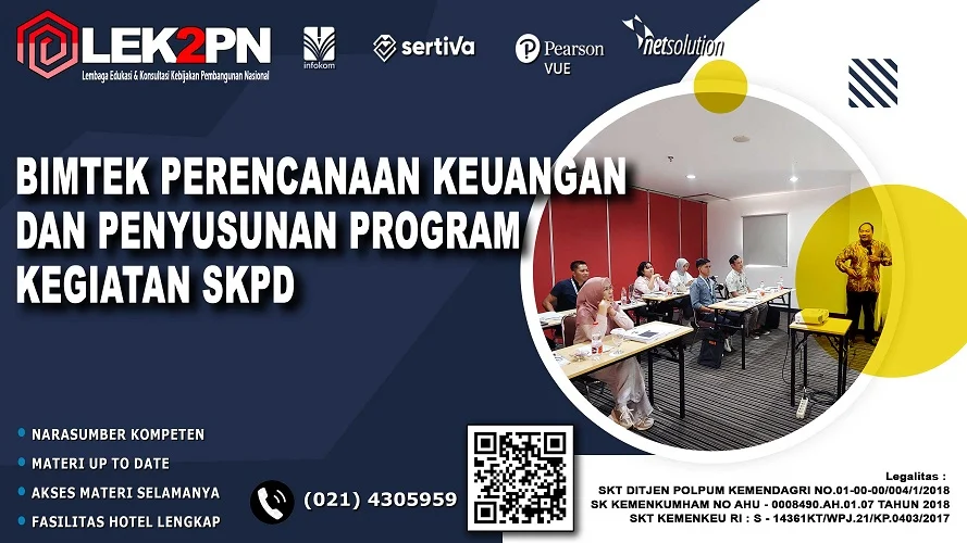 BIMTEK PERENCANAAN KEUANGAN DAN PENYUSUNAN PROGRAM KEGIATAN SKPD