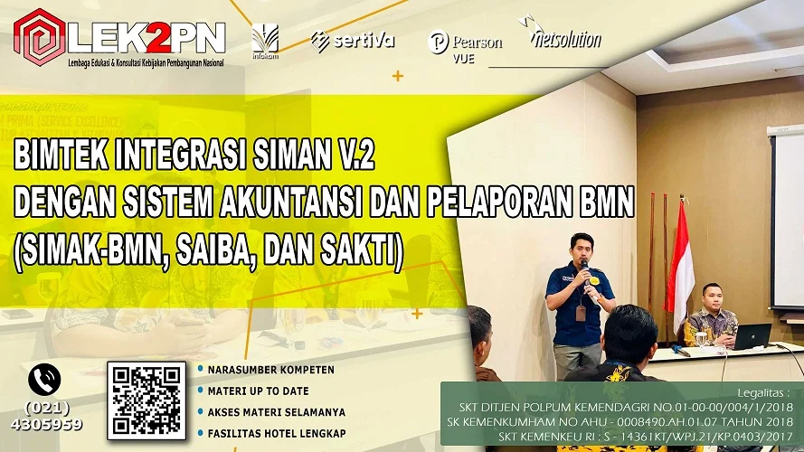 Bimtek-Integrasi-SIMAN-V.2-dengan-Sistem-Akuntansi-dan-Pelaporan-BMN-(SIMAK-BMN,-SAIBA,-dan-SAKTI) Bimtek Integrasi SIMAN V.2 dengan Sistem Akuntansi dan Pelaporan BMN (SIMAK-BMN, SAIBA, dan SAKTI)