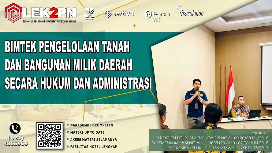 Bimtek Pengelolaan Tanah dan Bangunan Milik Daerah secara Hukum dan Administrasi