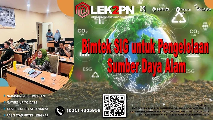 Bimtek SIG untuk Pengelolaan Sumber Daya Alam