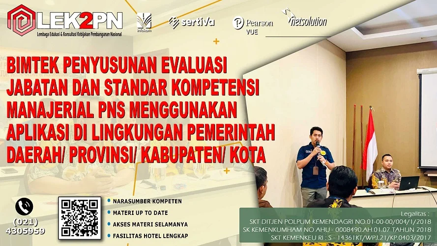 Bimtek-Penyusunan-Evaluasi-Jabatan-Dan-Standar-Kompetensi-Manajerial-PNS-Menggunakan-Aplikasi-Di-lingkungan-Pemerintah-Daerah Bimtek Penyusunan Evaluasi Jabatan Dan Standar Kompetensi Manajerial PNS Menggunakan Aplikasi Di lingkungan Pemerintah Daerah/ Provinsi/ Kabupaten/ Kota