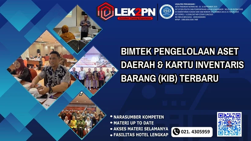 Bimtek Pengelolaan Aset Daerah & Kartu Inventaris Barang (KIB) Terbaru Bimtek Pengelolaan Aset Daerah & Kartu Inventaris Barang (KIB) Terbaru