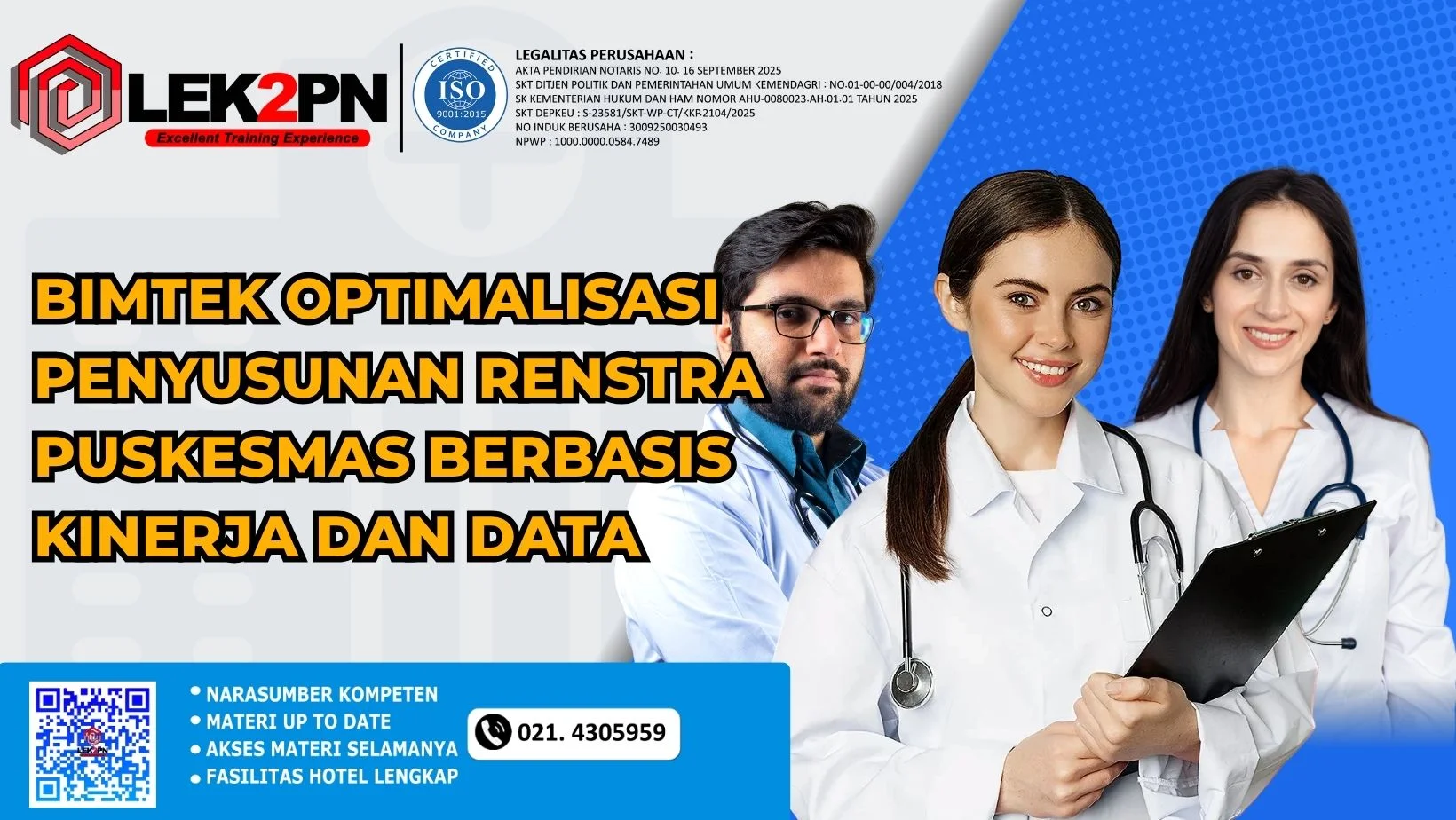 BIMTEK-OPTIMALISASI-PENYUSUNAN-RENSTRA-PUSKESMAS-BERBASIS BIMTEK OPTIMALISASI PENYUSUNAN RENSTRA PUSKESMAS BERBASIS KINERJA DAN DATA