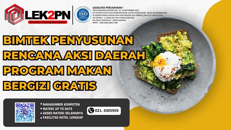 BIMTEK PENYUSUNAN RENCANA AKSI DAERAH PROGRAM MAKAN BERGIZI GRATIS (2026)