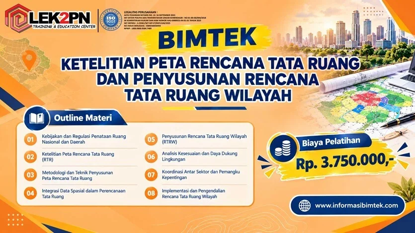 Bimtek Ketelitian Peta Rencana Tata Ruang dan Penyusunan Rencana Tata Ruang Wilayah Bimtek Ketelitian Peta Rencana Tata Ruang dan Penyusunan Rencana Tata Ruang Wilayah