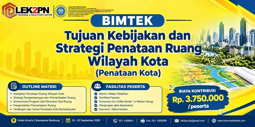 Bimtek Tujuan Kebijakan dan Strategi Penataan Ruang Wilayah Kota (Penataan Kota) Bimtek Tujuan Kebijakan dan Strategi Penataan Ruang Wilayah Kota (Penataan Kota)
